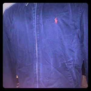 Polo XL Navy Full Zip